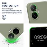 Laptop, Telefoane si Tablete - Telefoane mobile si accesorii - Accesorii Telefoane - Huse telefoane - Husa Kwmobile pentru Xiaomi Poco F7, anti-alunecare, silicon, verde - Infinity.ro