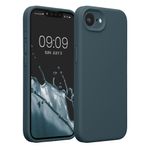 Laptop, Telefoane si Tablete - Telefoane mobile si accesorii - Accesorii Telefoane - Huse telefoane - Husa Kwmobile pentru iPhone 17e/16e, anti-alunecare, silicon, ardezie - Infinity.ro
