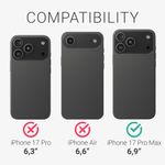 Laptop, Telefoane si Tablete - Telefoane mobile si accesorii - Accesorii Telefoane - Huse telefoane - Husa Kwmobile pentru iPhone 17 Pro Max, anti-alunecare, lemn, TPU, aspect maro - Infinity.ro