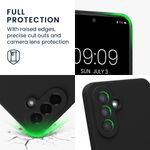 Laptop, Telefoane si Tablete - Telefoane mobile si accesorii - Accesorii Telefoane - Huse telefoane - Husa Kwmobile pentru Samsung Galaxy A56 5G, anti-alunecare, anti-amprenta, silicon, negru - Infinity.ro