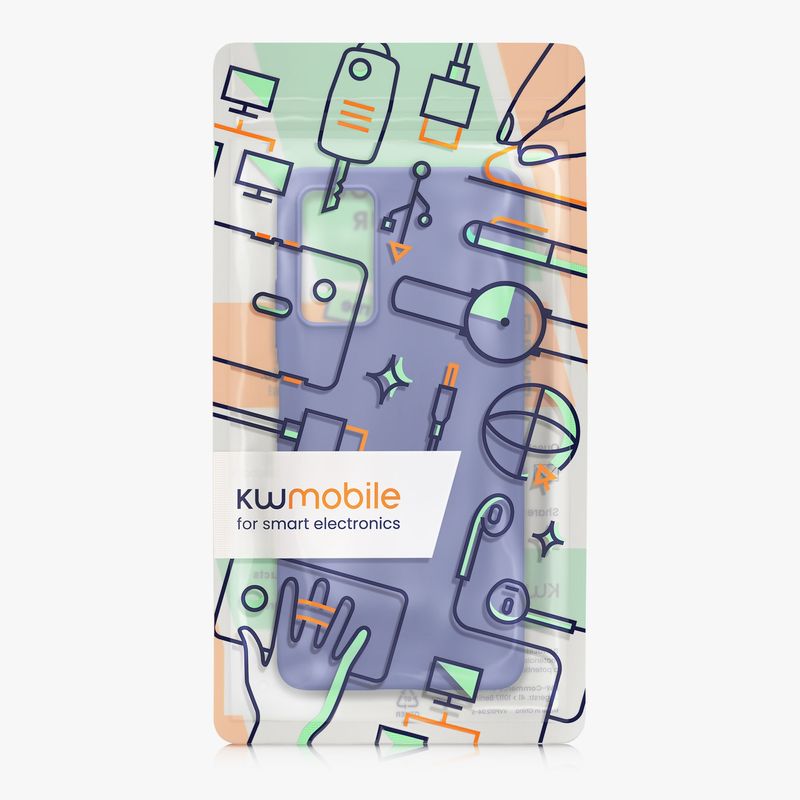 Laptop, Telefoane si Tablete - Telefoane mobile si accesorii - Accesorii Telefoane - Huse telefoane - Husa Kwmobile pentru Xiaomi Redmi Note 11 Pro/Note 11 Pro (5G)/Note 12 Pro (4G), incarcare wireless, silicon, mov - Infinity.ro