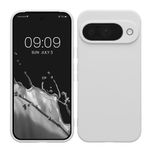 Laptop, Telefoane si Tablete - Telefoane mobile si accesorii - Accesorii Telefoane - Huse telefoane - Husa Kwmobile pentru Google Pixel 10, anti-alunecare, silicon, alb - Infinity.ro