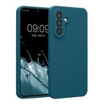 Laptop, Telefoane si Tablete - Telefoane mobile si accesorii - Accesorii Telefoane - Huse telefoane - Husa Kwmobile pentru Samsung Galaxy A56 5G, anti-alunecare, anti-amprenta, silicon, albastru - Infinity.ro