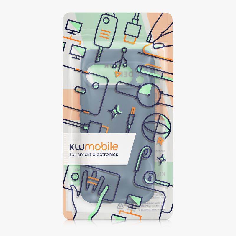 Laptop, Telefoane si Tablete - Telefoane mobile si accesorii - Accesorii Telefoane - Huse telefoane - Husa Kwmobile pentru Google Pixel 10 Pro, anti-alunecare, silicon, bleumarin - Infinity.ro