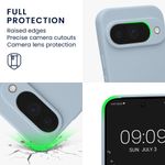 Laptop, Telefoane si Tablete - Telefoane mobile si accesorii - Accesorii Telefoane - Huse telefoane - Husa Kwmobile pentru Google Pixel 10, anti-alunecare, silicon, albastru deschis - Infinity.ro