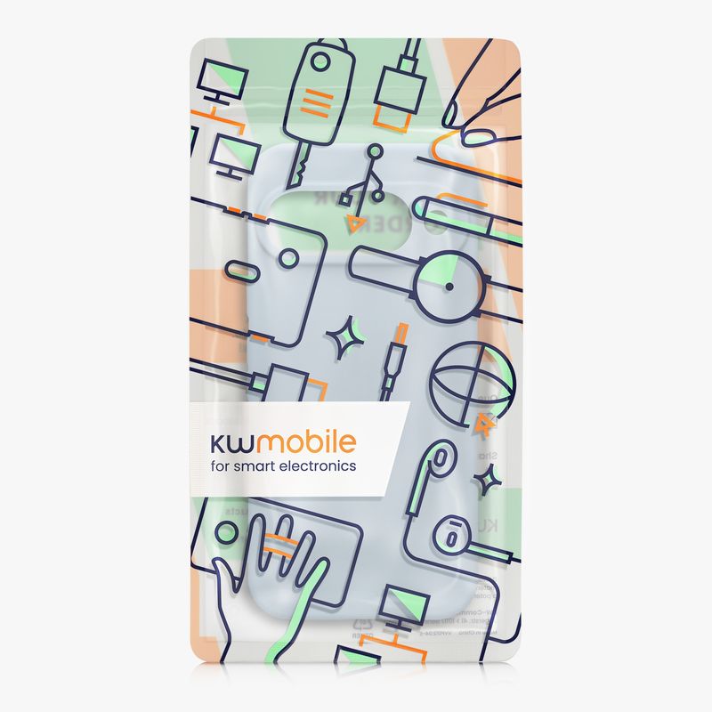 Laptop, Telefoane si Tablete - Telefoane mobile si accesorii - Accesorii Telefoane - Huse telefoane - Husa Kwmobile pentru Google Pixel 10, anti-alunecare, silicon, albastru deschis - Infinity.ro