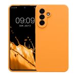 Laptop, Telefoane si Tablete - Telefoane mobile si accesorii - Accesorii Telefoane - Huse telefoane - Husa Kwmobile pentru Samsung Galaxy A56 5G, anti-alunecare, anti-amprenta, silicon, portocaliu - Infinity.ro