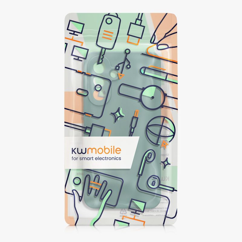 Laptop, Telefoane si Tablete - Telefoane mobile si accesorii - Accesorii Telefoane - Huse telefoane - Husa Kwmobile pentru Samsung Galaxy A56 5G, anti-alunecare, anti-amprenta, silicon, verde - Infinity.ro