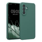 Laptop, Telefoane si Tablete - Telefoane mobile si accesorii - Accesorii Telefoane - Huse telefoane - Husa Kwmobile pentru Samsung Galaxy A56 5G, anti-alunecare, anti-amprenta, silicon, verde - Infinity.ro