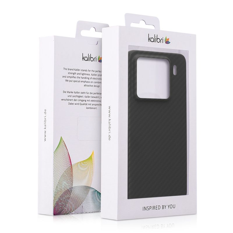 Laptop, Telefoane si Tablete - Telefoane mobile si accesorii - Accesorii Telefoane - Huse telefoane - Husa Kalibri pentru Xiaomi 15 Pro, protectie la socuri, aramida, negru - Infinity.ro