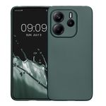 Laptop, Telefoane si Tablete - Telefoane mobile si accesorii - Accesorii Telefoane - Huse telefoane - Husa Kwmobile pentru Xiaomi Redmi Note 14 4G, anti-alunecare, silicon, turcoaz metalizat - Infinity.ro