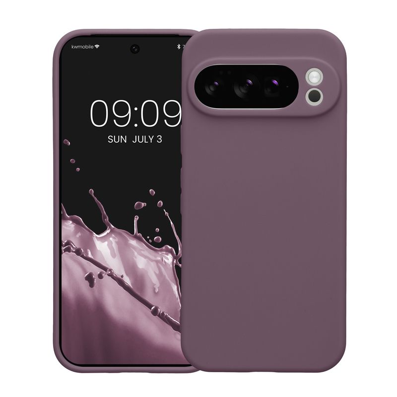 Laptop, Telefoane si Tablete - Telefoane mobile si accesorii - Accesorii Telefoane - Huse telefoane - Husa Kwmobile pentru Google Pixel 10 Pro, anti-alunecare, silicon, iris - Infinity.ro