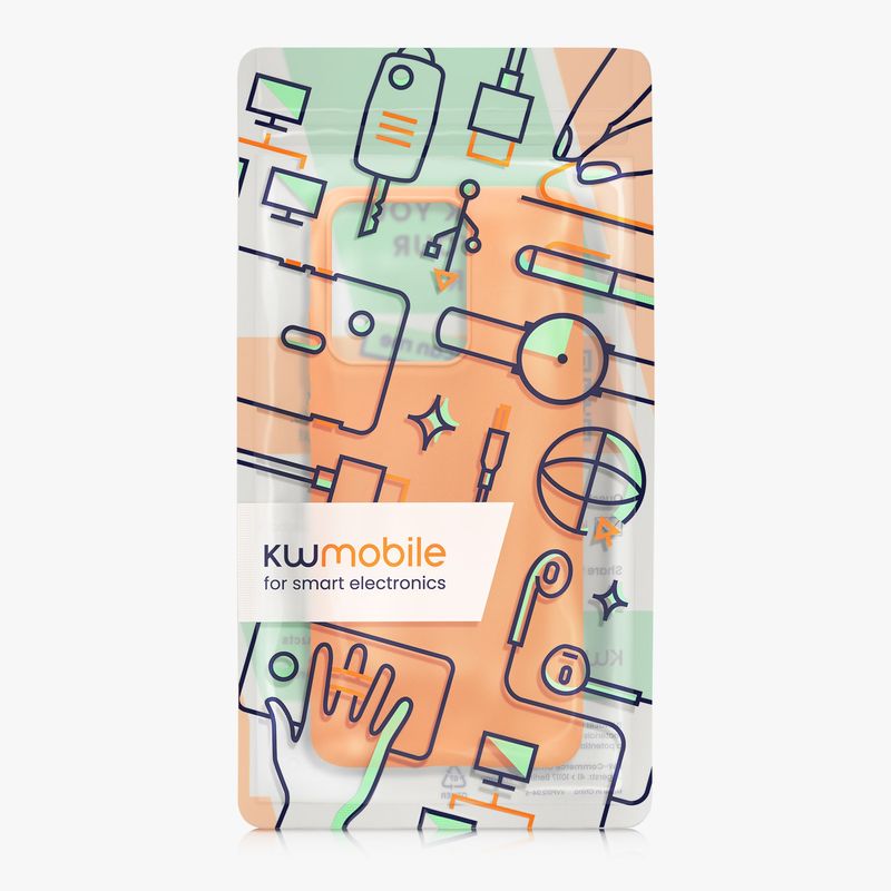 Laptop, Telefoane si Tablete - Telefoane mobile si accesorii - Accesorii Telefoane - Huse telefoane - Husa Kwmobile pentru Motorola Edge 60 Neo/Edge 50 Neo/ThinkPhone 25, incarcare wireless, TPU, portocaliu - Infinity.ro