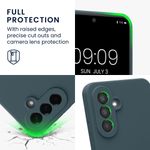 Laptop, Telefoane si Tablete - Telefoane mobile si accesorii - Accesorii Telefoane - Huse telefoane - Husa Kwmobile pentru Samsung Galaxy A56 5G, anti-alunecare, silicon, gri - Infinity.ro