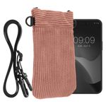 Laptop, Telefoane si Tablete - Telefoane mobile si accesorii - Accesorii Telefoane - Huse telefoane - Husa tip holster Kwmobile, inchidere magnetica, microfibra, roz - Infinity.ro
