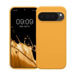 Laptop, Telefoane si Tablete - Telefoane mobile si accesorii - Accesorii Telefoane - Huse telefoane - Husa Kwmobile pentru Google Pixel 10 Pro XL, incarcare wireless, silicon, portocaliu mango - Infinity.ro