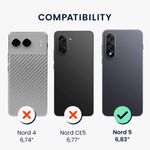Laptop, Telefoane si Tablete - Telefoane mobile si accesorii - Accesorii Telefoane - Huse telefoane - Husa Kwmobile pentru OnePlus Nord 5, incarcare wireless, TPU, portocaliu - Infinity.ro