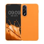 Laptop, Telefoane si Tablete - Telefoane mobile si accesorii - Accesorii Telefoane - Huse telefoane - Husa Kwmobile pentru OnePlus Nord 5, incarcare wireless, TPU, portocaliu - Infinity.ro