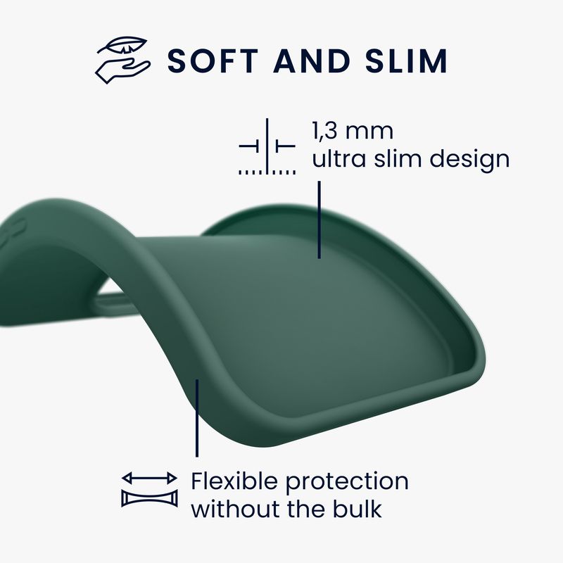 Laptop, Telefoane si Tablete - Telefoane mobile si accesorii - Accesorii Telefoane - Huse telefoane - Husa Kwmobile pentru OnePlus Nord 5, incarcare wireless, TPU, verde - Infinity.ro