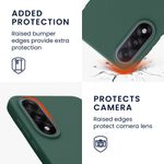 Laptop, Telefoane si Tablete - Telefoane mobile si accesorii - Accesorii Telefoane - Huse telefoane - Husa Kwmobile pentru OnePlus Nord 5, incarcare wireless, TPU, verde - Infinity.ro