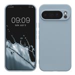 Laptop, Telefoane si Tablete - Telefoane mobile si accesorii - Accesorii Telefoane - Huse telefoane - Husa Kwmobile pentru Google Pixel 10 Pro XL, anti-alunecare, silicon, albastru deschis - Infinity.ro
