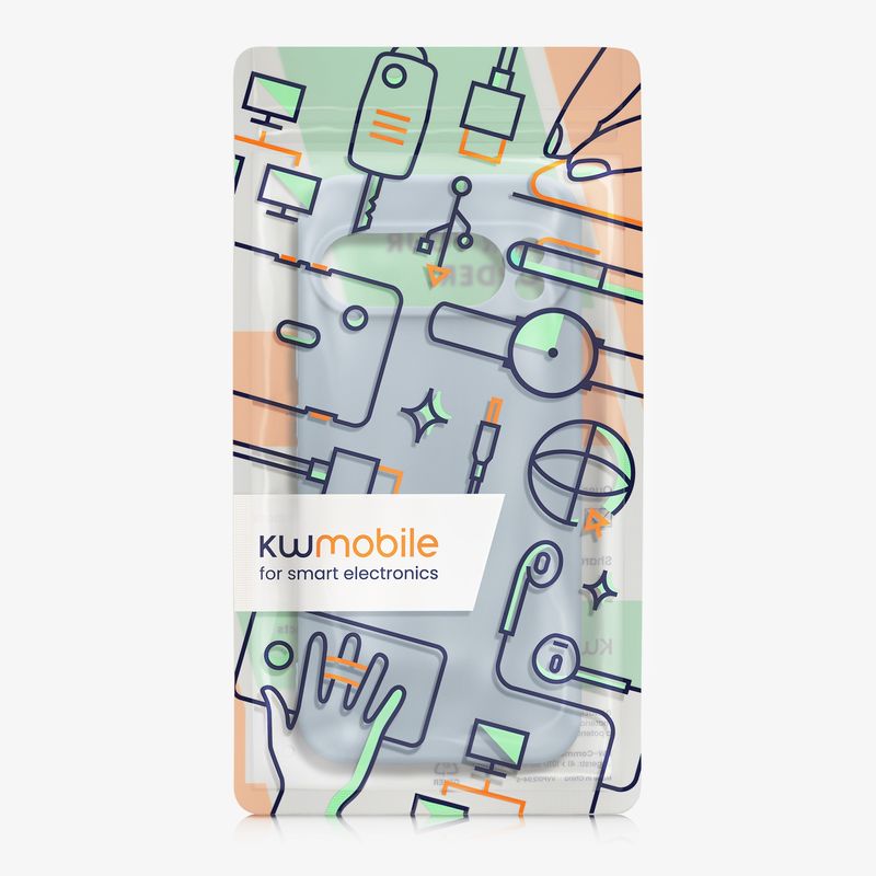 Laptop, Telefoane si Tablete - Telefoane mobile si accesorii - Accesorii Telefoane - Huse telefoane - Husa Kwmobile pentru Google Pixel 10 Pro XL, anti-alunecare, silicon, albastru deschis - Infinity.ro