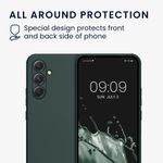 Laptop, Telefoane si Tablete - Telefoane mobile si accesorii - Accesorii Telefoane - Huse telefoane - Husa Kwmobile pentru Samsung Galaxy A54 5G, anti-alunecare, silicon, turcoaz - Infinity.ro