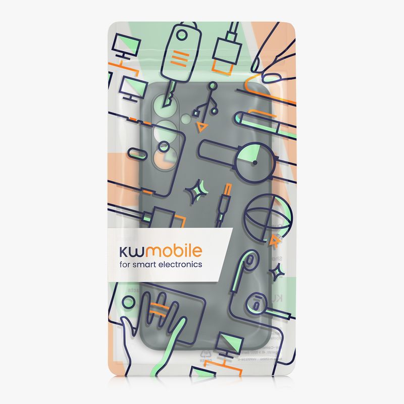 Laptop, Telefoane si Tablete - Telefoane mobile si accesorii - Accesorii Telefoane - Huse telefoane - Husa Kwmobile pentru Samsung Galaxy A54 5G, anti-alunecare, silicon, turcoaz - Infinity.ro