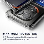 Laptop, Telefoane si Tablete - Telefoane mobile si accesorii - Accesorii Telefoane - Huse telefoane - Husa Kwmobile pentru Xiaomi Redmi Note 14 Pro 5G/Redmi Note 14 Pro Plus 5G/Poco X7, buzunar card, TPU, transparent - Infinity.ro