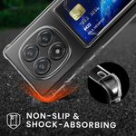 Laptop, Telefoane si Tablete - Telefoane mobile si accesorii - Accesorii Telefoane - Huse telefoane - Husa Kwmobile pentru Xiaomi Redmi Note 14 Pro 5G/Redmi Note 14 Pro Plus 5G/Poco X7, buzunar card, TPU, transparent - Infinity.ro