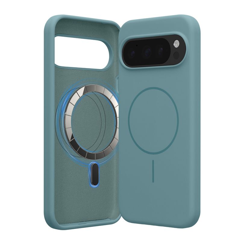 Laptop, Telefoane si Tablete - Telefoane mobile si accesorii - Accesorii Telefoane - Huse telefoane - Husa Kwmobile pentru Google Pixel 10/Pixel 10 Pro, compatibilitate MagSafe, silicon, noapte - Infinity.ro