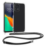 Laptop, Telefoane si Tablete - Telefoane mobile si accesorii - Accesorii Telefoane - Huse telefoane - Husa Kwmobile pentru Motorola Moto G53 5G, protectie la socuri, TPU, transparent, negru - Infinity.ro