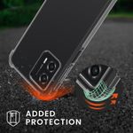 Laptop, Telefoane si Tablete - Telefoane mobile si accesorii - Accesorii Telefoane - Huse telefoane - Husa Kwmobile pentru Motorola Moto G53 5G, protectie la socuri, TPU, transparent, negru - Infinity.ro