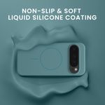 Laptop, Telefoane si Tablete - Telefoane mobile si accesorii - Accesorii Telefoane - Huse telefoane - Husa Kwmobile pentru Google Pixel 10 Pro XL, compatibilitate MagSafe, silicon, noapte - Infinity.ro