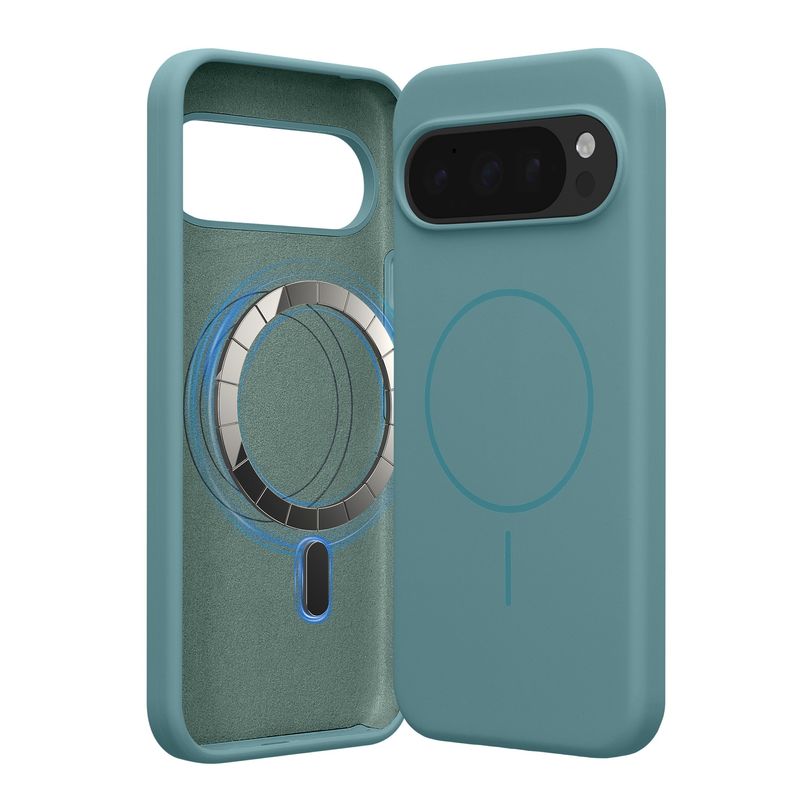Laptop, Telefoane si Tablete - Telefoane mobile si accesorii - Accesorii Telefoane - Huse telefoane - Husa Kwmobile pentru Google Pixel 10 Pro XL, compatibilitate MagSafe, silicon, noapte - Infinity.ro
