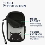 Laptop, Telefoane si Tablete - Telefoane mobile si accesorii - Accesorii Telefoane - Huse telefoane - Husa Kwmobile, protectie la socuri, protectie la zgarieturi, rezistenta la apa, neopren, gri, negru - Infinity.ro