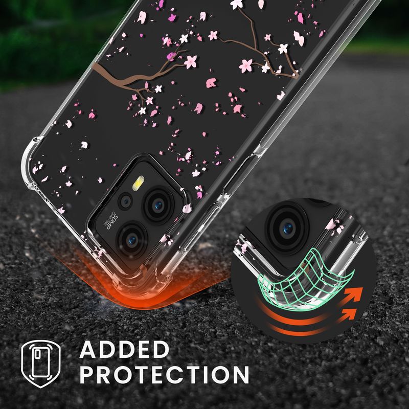 Laptop, Telefoane si Tablete - Telefoane mobile si accesorii - Accesorii Telefoane - Huse telefoane - Husa Kwmobile pentru Motorola Moto G23/Moto G13, protectie la socuri, TPU, multicolor - Infinity.ro