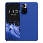 Laptop, Telefoane si Tablete - Telefoane mobile si accesorii - Accesorii Telefoane - Huse telefoane - Husa Kwmobile pentru Xiaomi Redmi Note 11 Pro/Note 11 Pro (5G)/Note 12 Pro (4G), incarcare wireless, silicon, albastru - Infinity.ro
