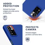 Laptop, Telefoane si Tablete - Telefoane mobile si accesorii - Accesorii Telefoane - Huse telefoane - Husa Kwmobile pentru Xiaomi Redmi Note 11 Pro/Note 11 Pro (5G)/Note 12 Pro (4G), incarcare wireless, silicon, albastru - Infinity.ro