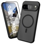 Laptop, Telefoane si Tablete - Telefoane mobile si accesorii - Accesorii Telefoane - Huse telefoane - Husa Oakshield pentru Google Pixel 9 Pro, compatibilitate MagSafe, sticla, TPU, negru - Infinity.ro