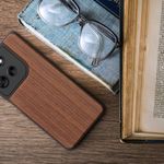 Laptop, Telefoane si Tablete - Telefoane mobile si accesorii - Accesorii Telefoane - Huse telefoane - Husa tip bumper Kwmobile pentru Motorola Moto G56 5G, anti-alunecare, lemn, TPU, maro - Infinity.ro