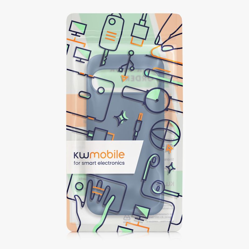 Laptop, Telefoane si Tablete - Telefoane mobile si accesorii - Accesorii Telefoane - Huse telefoane - Husa Kwmobile pentru Google Pixel 10 Pro XL, compatibilitate MagSafe, silicon, bleumarin - Infinity.ro