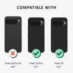Laptop, Telefoane si Tablete - Telefoane mobile si accesorii - Accesorii Telefoane - Huse telefoane - Husa cu suport Kalibri pentru Google Pixel 10/Pixel 10 Pro, compatibil MagSafe, plastic, aluminiu, verde, transparent - Infinity.ro