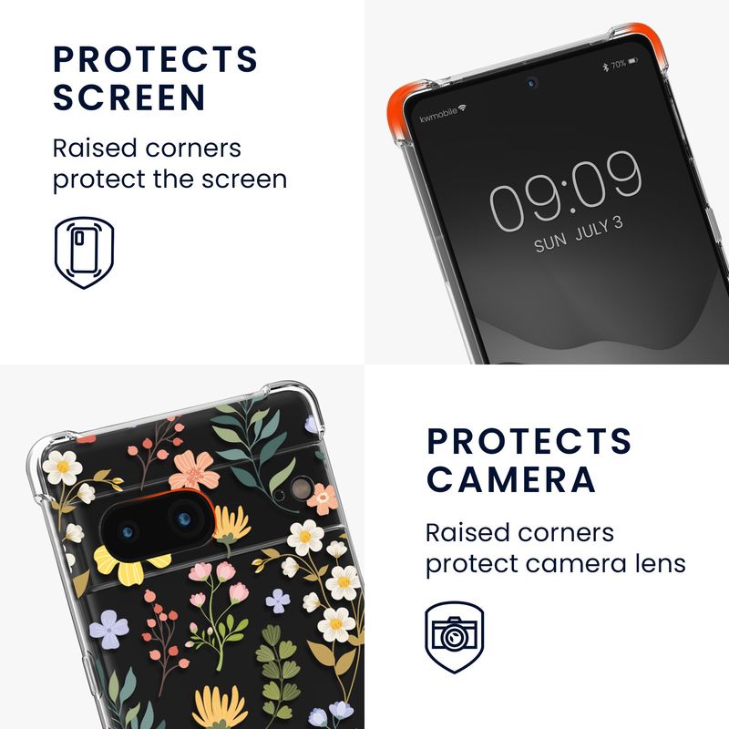 Laptop, Telefoane si Tablete - Telefoane mobile si accesorii - Accesorii Telefoane - Huse telefoane - Husa Kwmobile pentru Google Pixel 7, protectie la socuri, TPU, multicolor - Infinity.ro