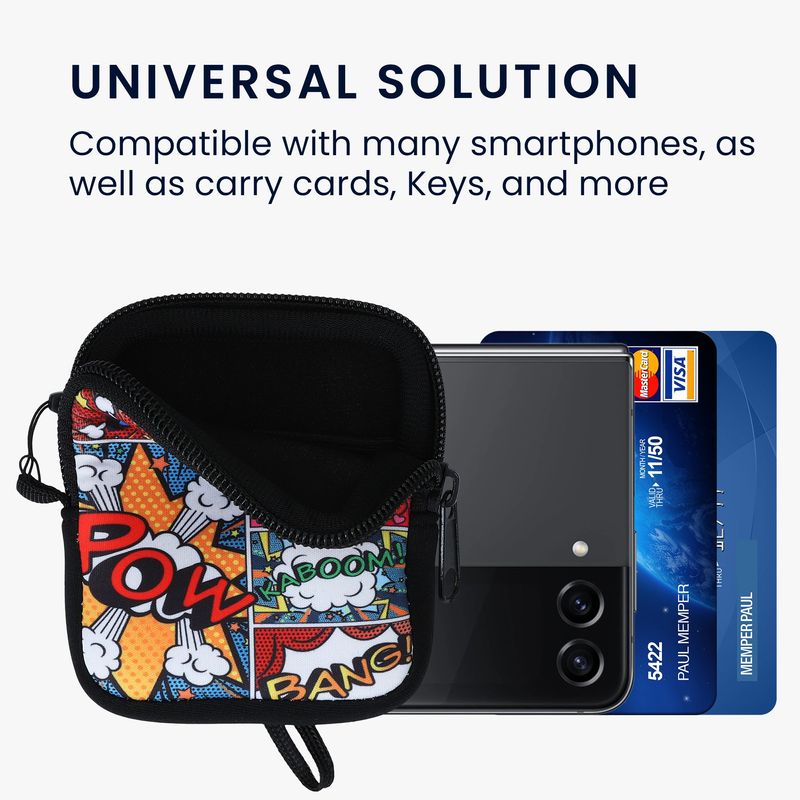 Laptop, Telefoane si Tablete - Telefoane mobile si accesorii - Accesorii Telefoane - Huse telefoane - Husa Kwmobile, protectie la zgarieturi, protectie la praf, neopren, multicolor - Infinity.ro