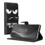 Laptop, Telefoane si Tablete - Telefoane mobile si accesorii - Accesorii Telefoane - Huse telefoane - Husa tip portofel Kwmobile pentru Xiaomi Redmi 13, inchidere magnetica, piele ecologica, alb, negru - Infinity.ro