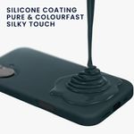 Laptop, Telefoane si Tablete - Telefoane mobile si accesorii - Accesorii Telefoane - Huse telefoane - Husa Kwmobile pentru iPhone 17, anti-alunecare, silicon, ardezie - Infinity.ro