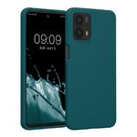 Laptop, Telefoane si Tablete - Telefoane mobile si accesorii - Accesorii Telefoane - Huse telefoane - Husa Kwmobile pentru Motorola Moto G23/Moto G13, incarcare wireless, silicon, albastru - Infinity.ro