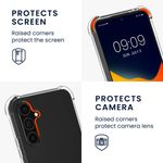 Laptop, Telefoane si Tablete - Telefoane mobile si accesorii - Accesorii Telefoane - Huse telefoane - Husa Kwmobile pentru Samsung Galaxy A54 5G, protectie la socuri, TPU, transparent, negru - Infinity.ro