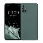Laptop, Telefoane si Tablete - Telefoane mobile si accesorii - Accesorii Telefoane - Huse telefoane - Husa Kwmobile pentru Samsung Galaxy A51, anti-alunecare, silicon, turcoaz metalizat - Infinity.ro